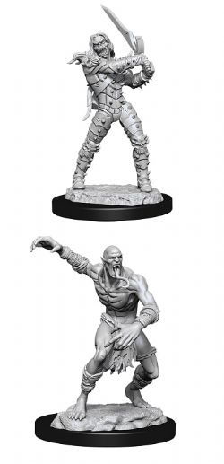ROLEPLAYING MINIATURES -  WIGHT AND GHAST -  DUNGEONS & DRAGONS D&D NOLZUR'S MARVELOUS UN