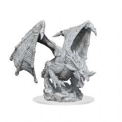 ROLEPLAYING MINIATURES -  YOUNG BLUE DRAGON -  D&D NOLZUR'S MARVELOUS MINIATURES