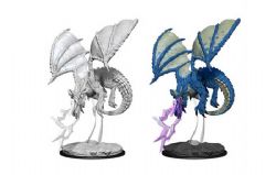 ROLEPLAYING MINIATURES -  YOUNG BLUE DRAGON -  DUNGEONS & DRAGONS D&D NOLZUR'S MARVELOUS MI