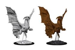 ROLEPLAYING MINIATURES -  YOUNG COPPER DRAGON -  DUNGEONS & DRAGONS D&D NOLZUR'S MARVELOUS MI