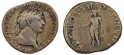 ROMAN DENARIUS -  DENARIUS OF TRAJAN (RIC 275, YEAR 112) -  TRAJAN COINS RIC 275