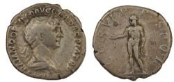 ROMAN DENARIUS -  DENARIUS OF TRAJAN (RIC 303, YEAR 114) -  TRAJAN COINS RIC 303