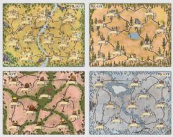 ROOT: THE ROLEPLAYING GAMES -  CARTES DE LA FORÊT (FRENCH) -  CARDS ACCESSORY PBTA