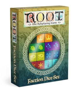ROOT: THE ROLEPLAYING GAMES -  FACTION DICE SET -  RPG DICE PBTA