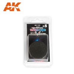 ROUND BASES -  50 MM ROUND BASES (5) -  AK INTERACTIVE