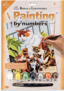 ROYAL & LANGNICKEL -  PAINT BY NUMBERS - Cat and Kittens