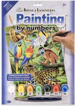 ROYAL & LANGNICKEL -  PAINT BY NUMBERS - Jungle Scene