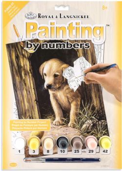 ROYAL & LANGNICKEL -  PAINT BY NUMBERS - Labrador Puppy