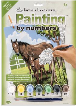 ROYAL & LANGNICKEL -  PAINT BY NUMBERS - Mare and Foal