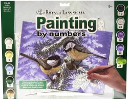 ROYAL & LANGNICKEL -  PAINT BY NUMBERS - Pine Birds
