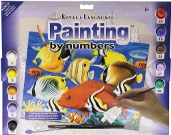 ROYAL & LANGNICKEL -  PAINT BY NUMBERS - Tropical Fish