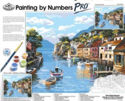ROYAL & LANGNICKEL -  PAINT BY NUMBERS - Village on the Water