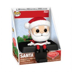 RUDOLPH, THE RED-NOSED REINDEER -  POP! VINYL FIGURE OF SANT CLAUS (4 INCH) -  POP! STOCKING HANGER