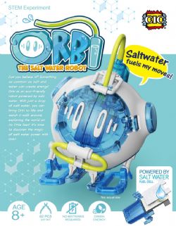 S.T.E.M. EXPERIMENT -  ORBI - THE SALT WATER ROBOT (MULTILINGUAL) -  SALT WATER FUEL CELL