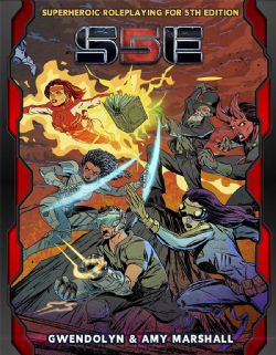 S5E: SUPERHEROIC ROLEPLAYING FOR 5TH EDITION -  CORE RULEBOOK (HARDCOVER) (ENGLISH) -  CORE RULE 5E