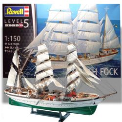 SAIL SHIP -  GORCH FOCK 1/150 (LEVEL 5 - VERY HARD)