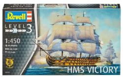 SAIL SHIP -  H.M.S. VICTORY MODEL ONLY - 1/450 (SKILL LEVEL 3)