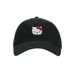 SANRIO -  BLACK HELLO KITTY CAP
