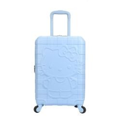 SANRIO -  BLUE 20 INCH LUGGAGE CASE -  HELLO KITTY
