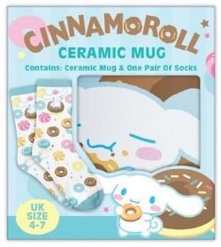 SANRIO -  CINNAMOROLL MUG (11 OZ) & SOCKS GIFT SET