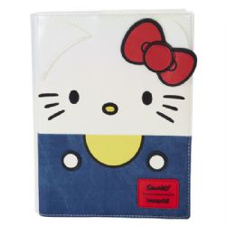 SANRIO -  HELLO KITTY 50TH ANNIVERSARY REFILLABLE JOURNAL -  LOUNGEFLY