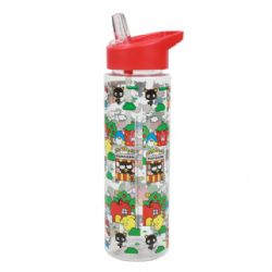 SANRIO -  HELLO KITTY AND FRIENDS SPORT WATER BOTTLE - RED (24 OZ)