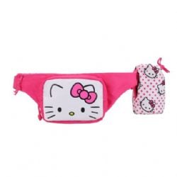 SANRIO -  HELLO KITTY BIG FACE CROSS BODY BAG WITH BAG SLEEVE