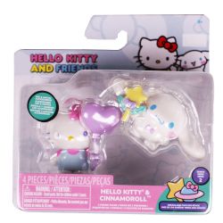 SANRIO -  HELLO KITTY & CINNAMOROLL DREAMLAND FIGURES -  HELLO KITTY AND FRIENDS 2