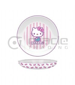 SANRIO -  HELLO KITTY - DINNER BOWL WITH STRIPES (9 IN)