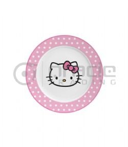 SANRIO -  HELLO KITTY DINNER PLATE – DOTS (10.5 IN)