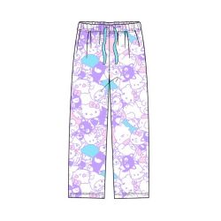 SANRIO -  HELLO KITTY & FRIENDS CHARACTER LADIES LOUNGE PANTS (EXTRA LARGE)