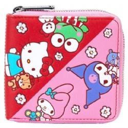 SANRIO -  HELLO KITTY & FRIENDS COLORBLOC WALLET -  LOUNGEFLY