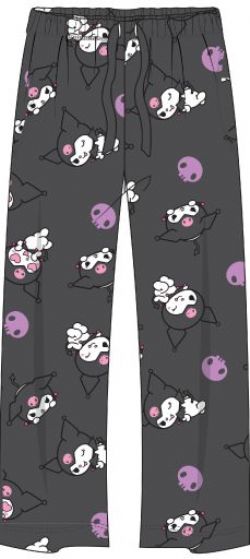 SANRIO -  KUROMI PAJAMA PANTS - JUNIOR SIZE