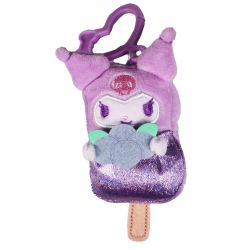 SANRIO -  KUROMI (POPSICLE) PLUSH KEYCHAIN