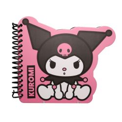 SANRIO -  KUROMI SHAPED NOTEBOOK