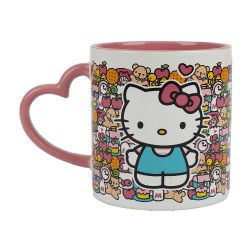 SANRIO -  MUG – HELLO KITTY - HEART HANDLE (16 OZ)