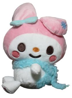 SANRIO -  MY MELODY WITH SCARF PLUSH (6