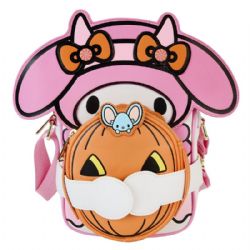 SANRIO -  PINK DEVIL MY MELODY CROSSBODY BAG -  LOUNGEFLY