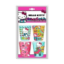 SANRIO -  SET OF 4 UNBREAKABLE MINI CUP HELLO KITTY