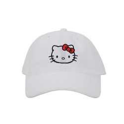 SANRIO -  WHITE HELLO KITTY CAP