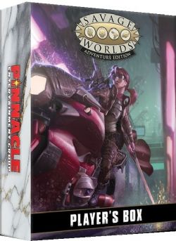 SAVAGE WORLDS: ADVENTURE EDITION -  PLAYER'S BOX (ENGLISH) -  SUPPLEMENT SW