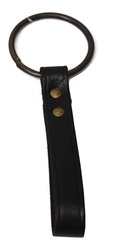 SCABBARDS -  LEATHER SUPPORT WITH RING (BLACK)