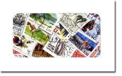 SCANDINAVIA -  200 ASSORTED STAMPS - SCANDINAVIA