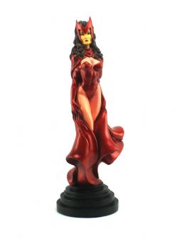 SCARLET WITCH -  SCARLET WITCH PAINTED STATUE BY ERICK SOSA - LIMITED EDITION (517/1500) - USED