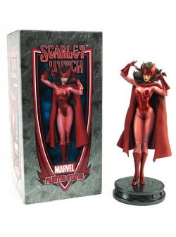 SCARLET WITCH -  SCARLET WITCH PAINTED STATUE BY TIM MILLER - LIMITED EDITION (32/850) - USED