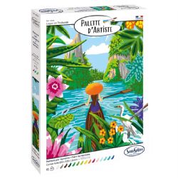 SCENTOSPHÈRE -  PAINT BY NUMBERS - LAGOON IN THAILAND