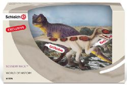 SCHLEICH FIGURE -  ALLOSAURUSAND VELOCIRAPTOR 41376