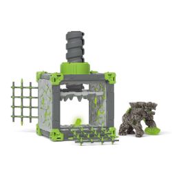 SCHLEICH FIGURE -  BATTLE CAVE STONE SMASHER -  ELDRADOR CREATURES 42734