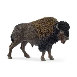 SCHLEICH FIGURE -  BISON (5,3 X 2 X 3,3 INCH) -  WILD LIFE 14879