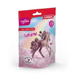 SCHLEICH FIGURE -  COLLECTIBLE UNICORN SERIES 7 - SATURNIA -  BAYALA 70800